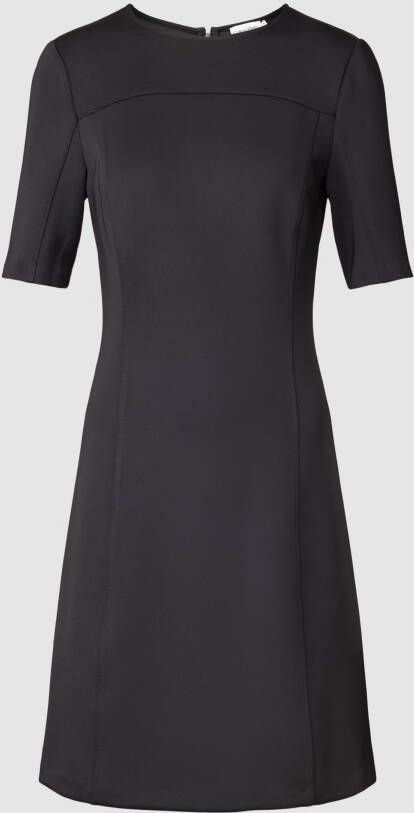 Calvin Klein Womenswear Mini-jurk met ronde hals model 'TECHNICHAL'