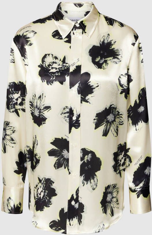 Calvin Klein Womenswear Overhemdblouse met bloemenmotief