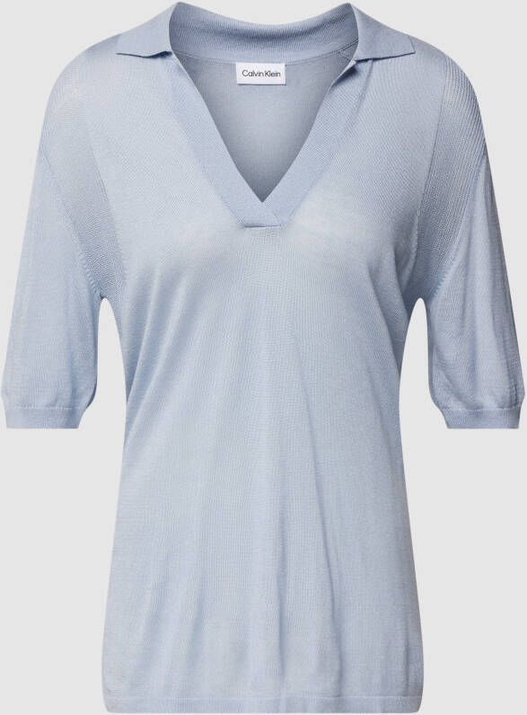 Calvin Klein T-shirt MICRO LOGO T-SHIRT van puur katoen
