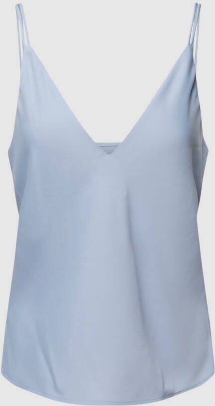 Calvin Klein Womenswear Top met bandjes en V-hals.