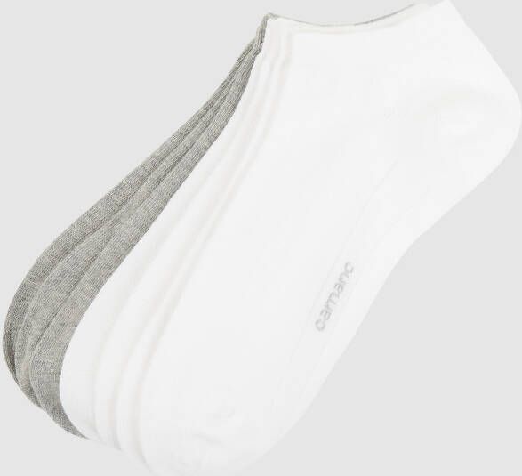 CAMANO Sneakersokken met ribboordjes in een set van 7 paar model 'Soft'