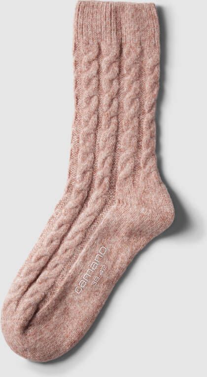 CAMANO Sokken met kabelpatroon