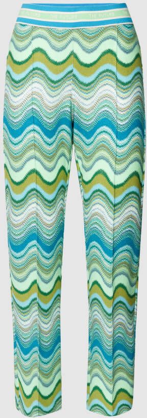 CAMBIO Ranee Easy Kick Broek met wijde pijpen Pink Dames