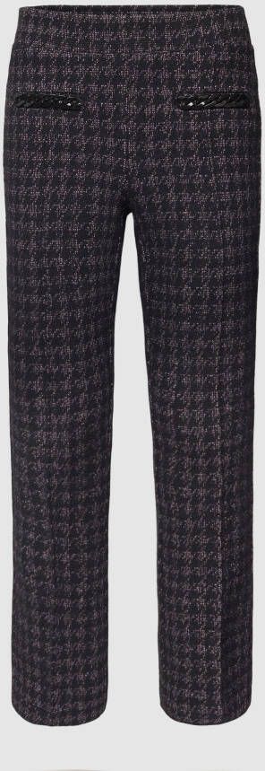 CAMBIO Broek met all-over motief model 'RANEE'