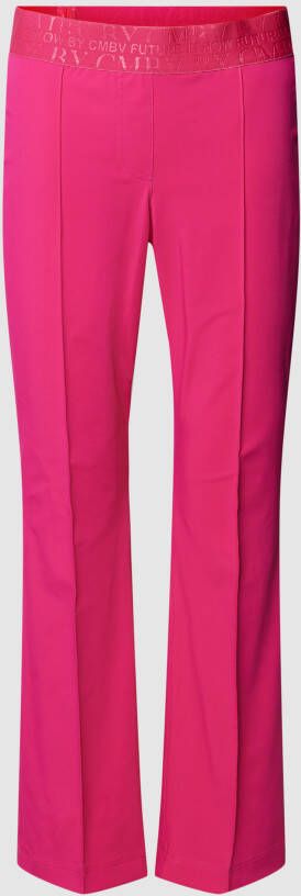 CAMBIO Stoffen broek met verkorte pasvorm model 'Summer'