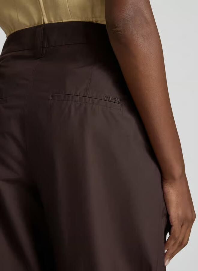 CAMBIO Barrel fit broek van katoenmix model 'ETIENNE JOGG'