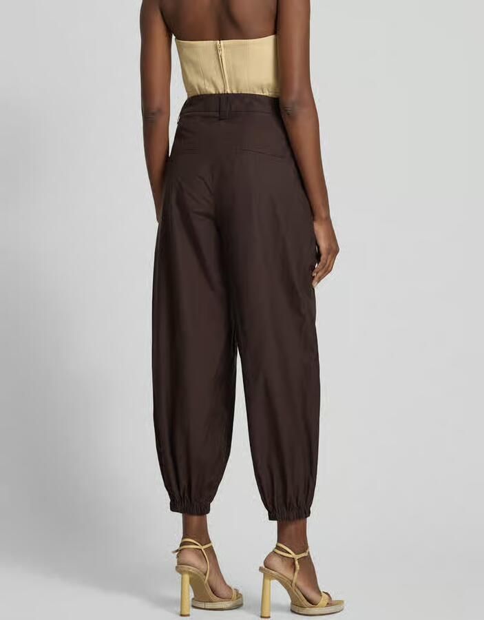 CAMBIO Barrel fit broek van katoenmix model 'ETIENNE JOGG' - Foto 2