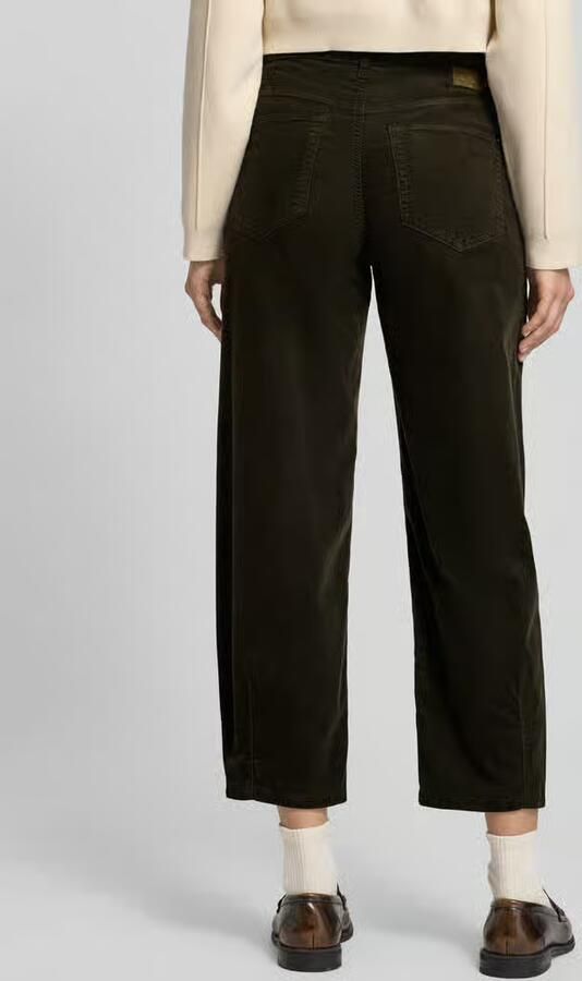 CAMBIO Barrel fit corduroy broek in verkorte pasvorm model 'ELIN'