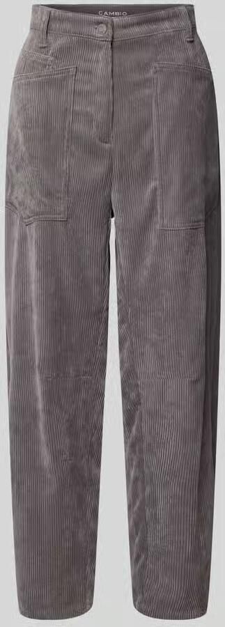 CAMBIO Barrel fit corduroy broek model 'OCEAN' - Foto 2