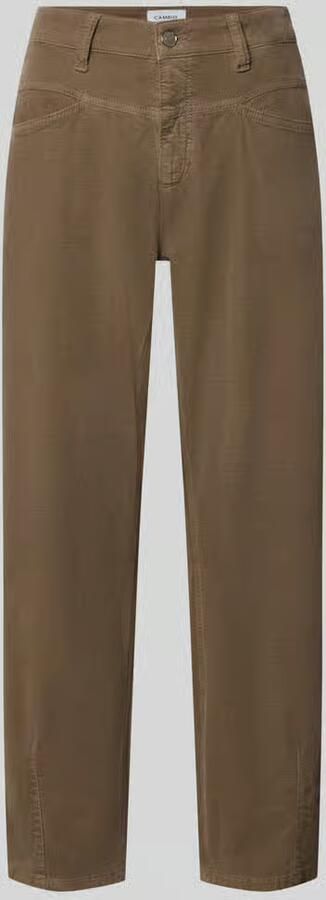 CAMBIO barrel fit corduroy broek van zuiver katoen model 'ELIN'