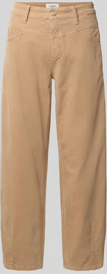 CAMBIO barrel fit corduroy broek van zuiver katoen model 'ELIN'