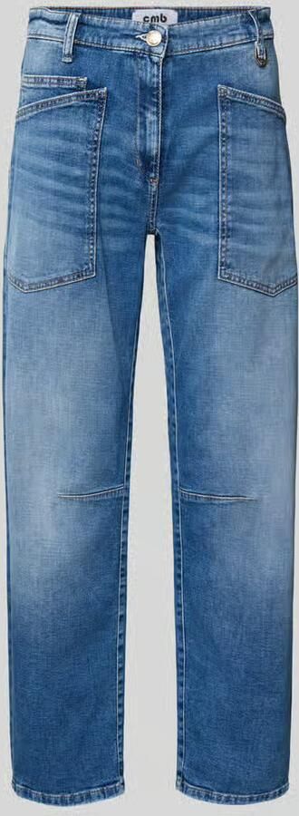 CAMBIO barrel fit jeans met opgestikte zakken model 'OCEAN' - Foto 2