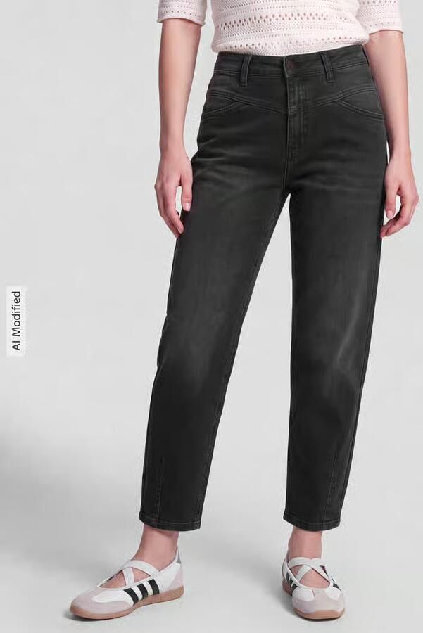 CAMBIO Barrel jeans van katoenmix model 'ELIN' - Foto 2