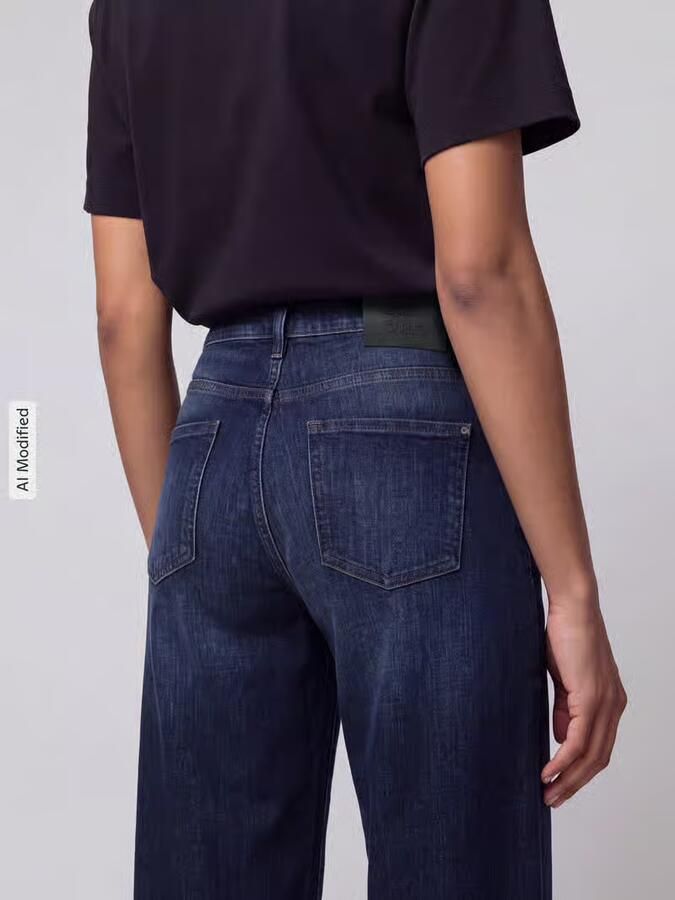 CAMBIO Barrel jeans van katoenmix model 'Ornella'