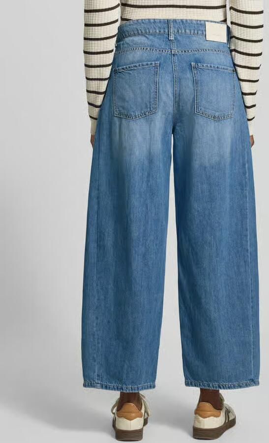 CAMBIO Barrel jeans van mix van katoen en linnen model 'ORIA' - Foto 2