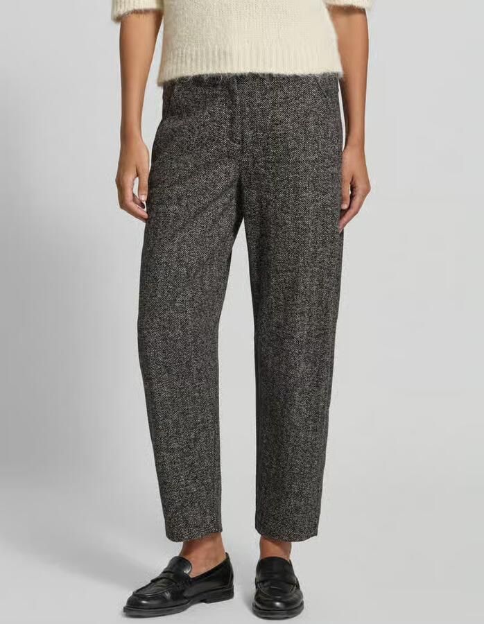 CAMBIO Barrel Leg broek met riemlussen - Foto 2