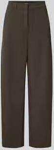 CAMBIO Barrel Leg broek met viscose