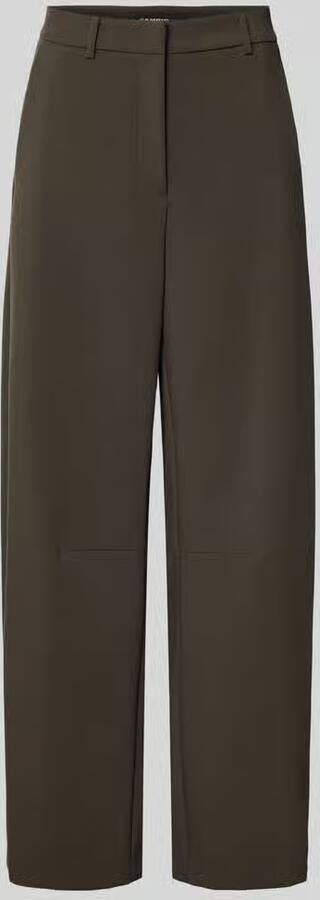 CAMBIO Barrel leg broek met viscose