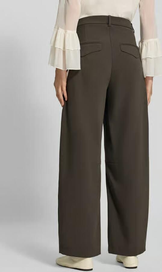 CAMBIO Barrel Leg broek met viscose - Foto 3