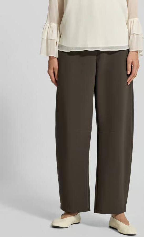 CAMBIO Barrel Leg broek met viscose - Foto 2