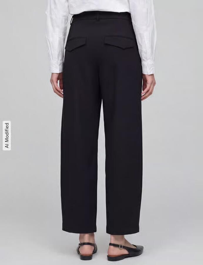 CAMBIO Barrel Leg broek met viscose - Foto 3