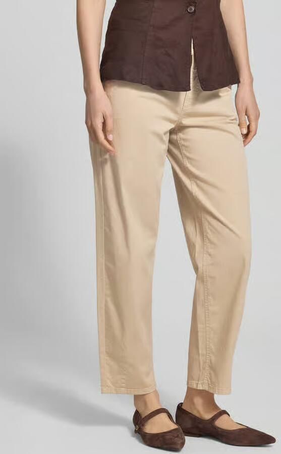CAMBIO Barrel leg broek van katoenmix model 'ELIN' - Foto 3