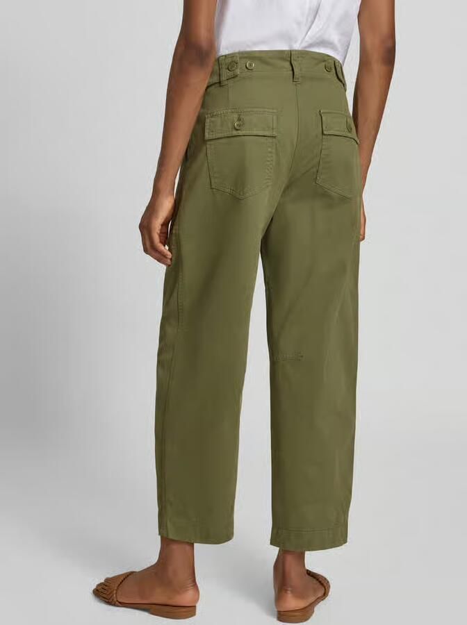CAMBIO Barrel leg broek van katoenmix model 'OCTOBER' - Foto 2