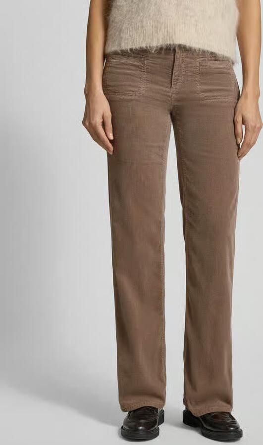CAMBIO Bootcut corduroy broek met steekzakken model 'TESS' - Foto 2