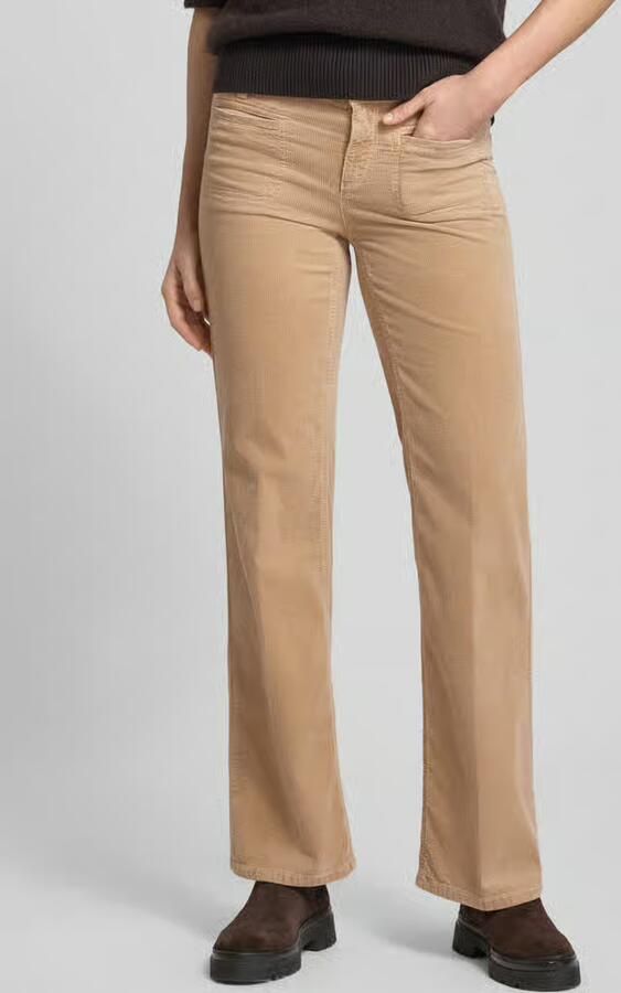 CAMBIO Bootcut corduroy broek met steekzakken model 'TESS' - Foto 2
