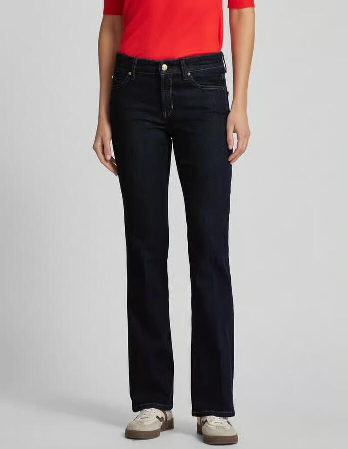 CAMBIO Bootcut jeans met labeldetails model 'PARIS FLARED' - Foto 2