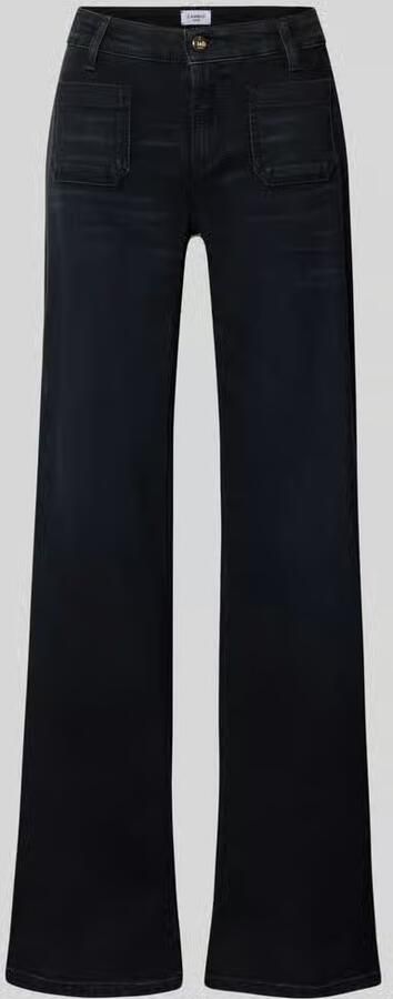 CAMBIO Bootcut-jeans van mix van katoen en modal model 'AMARA'