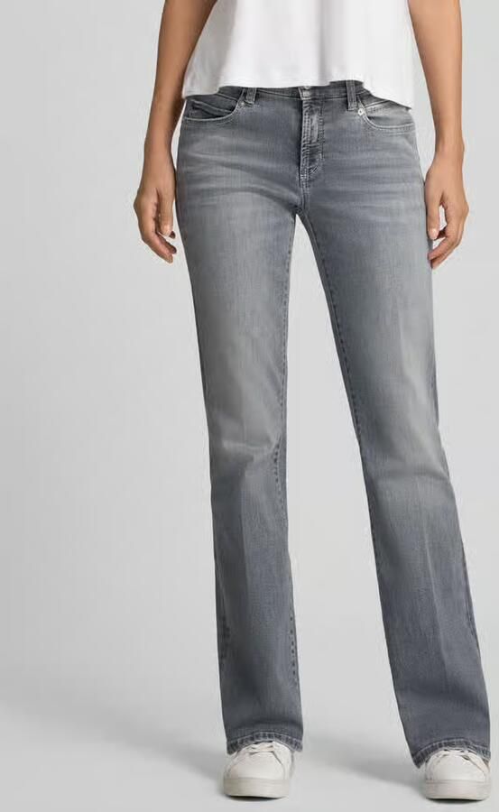 CAMBIO Bootcut-jeans van katoenmix model 'PARIS FLARED' - Foto 2
