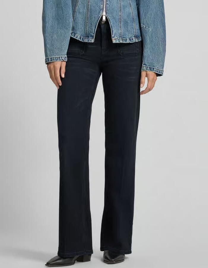 CAMBIO Bootcut-jeans van mix van katoen en modal model 'AMARA' - Foto 3