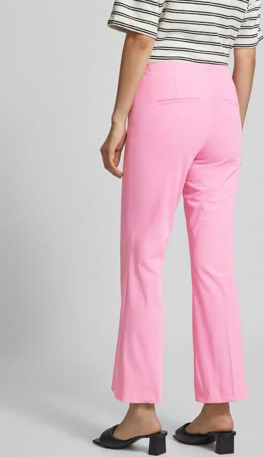 CAMBIO Bootcut stoffen broek met verkorte pasvorm model 'ROS EASY KICK' - Foto 3