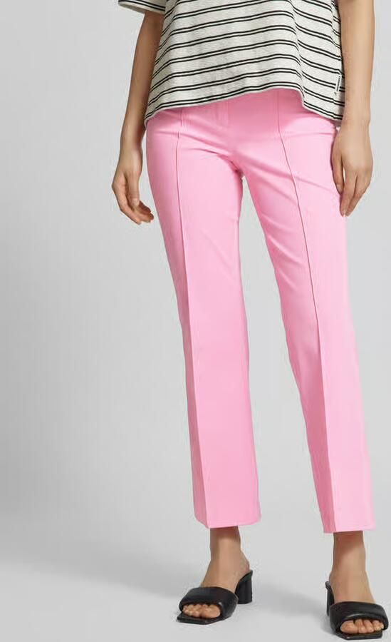 CAMBIO Bootcut stoffen broek met verkorte pasvorm model 'ROS EASY KICK' - Foto 2