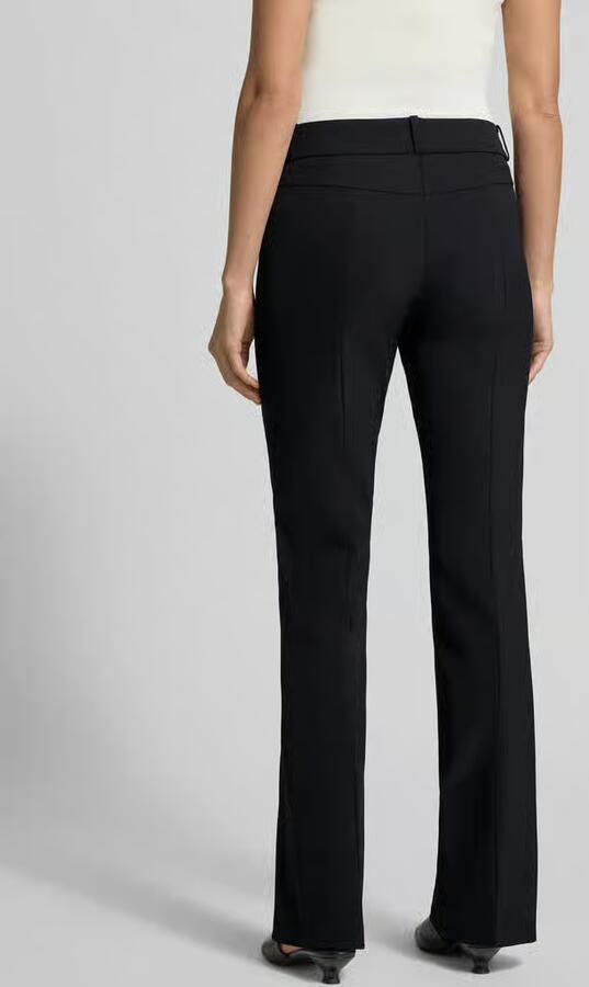 CAMBIO Bootcut stoffen broek met Zijzakken - Foto 2