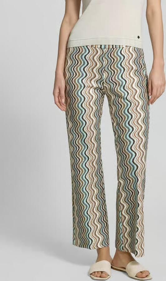 CAMBIO Broek in verkorte pasvorm model 'FAITH' - Foto 3