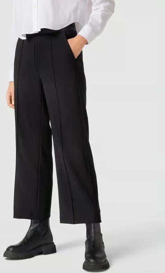 CAMBIO Stoffen broek met elastische band met logo model 'Cameron' - Foto 2