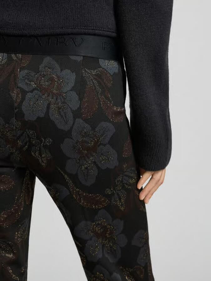 CAMBIO Broek met elastische band model 'FAITH'