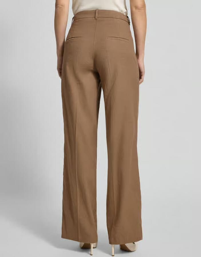 CAMBIO Broek van Linnenmix met Persplooien Model 'MIRA' - Foto 2