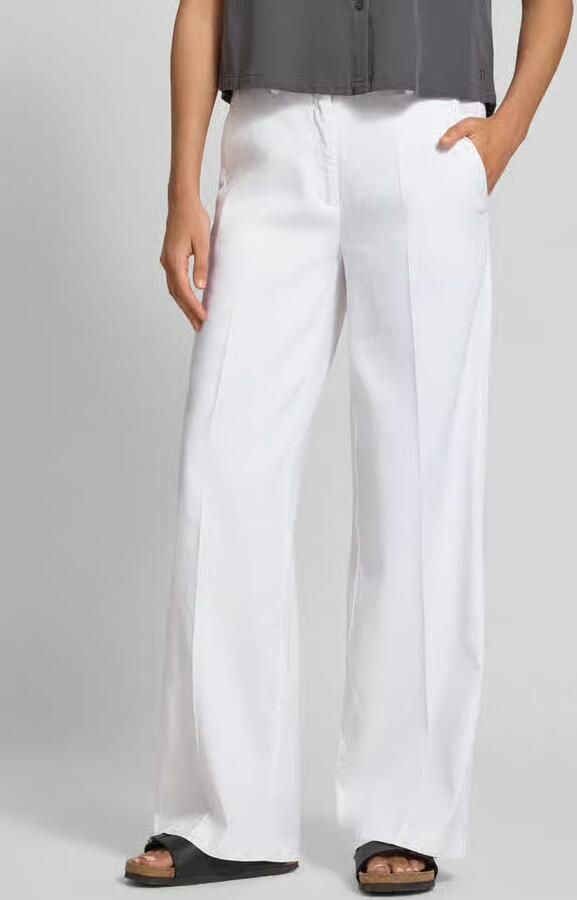 CAMBIO Flared jeans met broderie anglaise model 'FRANCESCA' - Foto 2