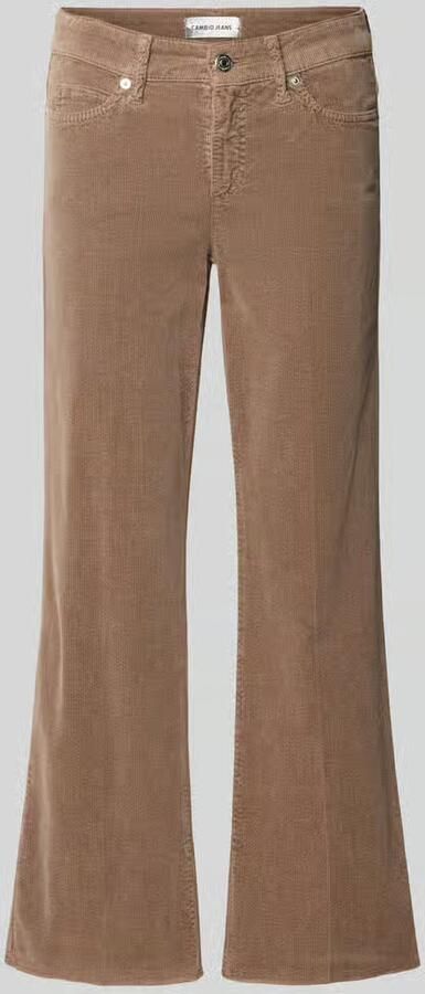 CAMBIO Corduroy broek in verkorte pasvorm model 'FRANCESCA' - Foto 2