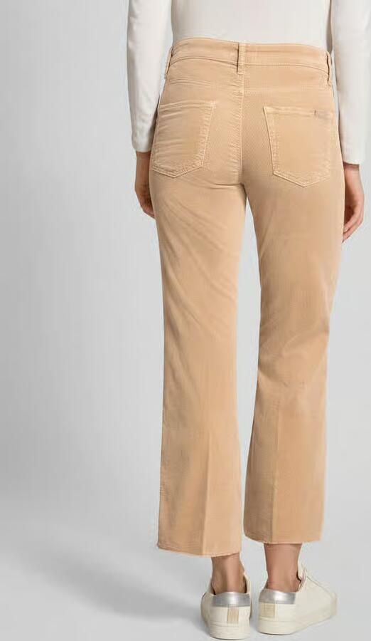 CAMBIO Corduroy broek in verkorte pasvorm model 'FRANCESCA'