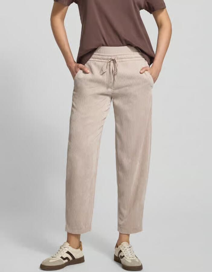 CAMBIO Corduroy broek met elastische band model 'EDEN' - Foto 3