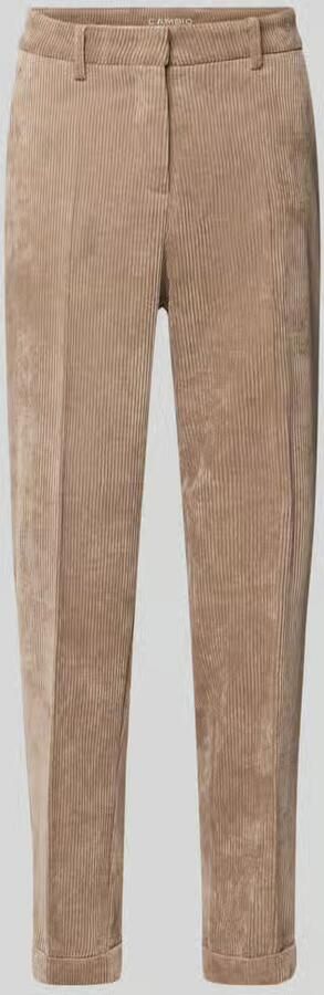 CAMBIO Corduroy broek met persplooien model 'KRYSTAL' - Foto 2