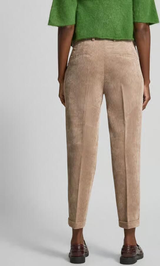 CAMBIO Corduroy broek met persplooien model 'KRYSTAL' - Foto 2