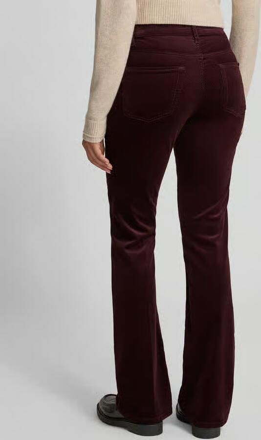 CAMBIO Flared corduroy broek met 5-pocketmodel model 'PARIS'