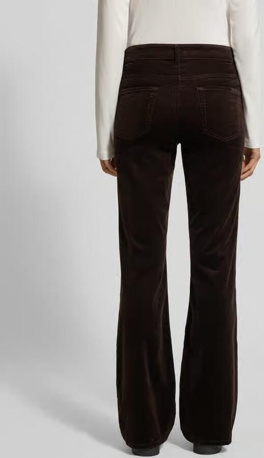 CAMBIO Flared corduroy broek met 5-pocketmodel model 'PARIS'