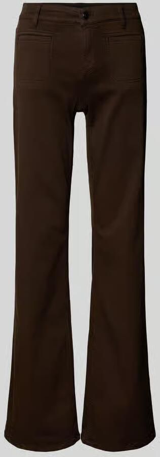 CAMBIO Flared cut broek met paspelzakken model 'TESS' - Foto 2