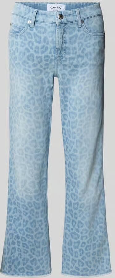 CAMBIO Flared cut jeans in verkorte pasvorm model 'FRANCESCA' - Foto 2